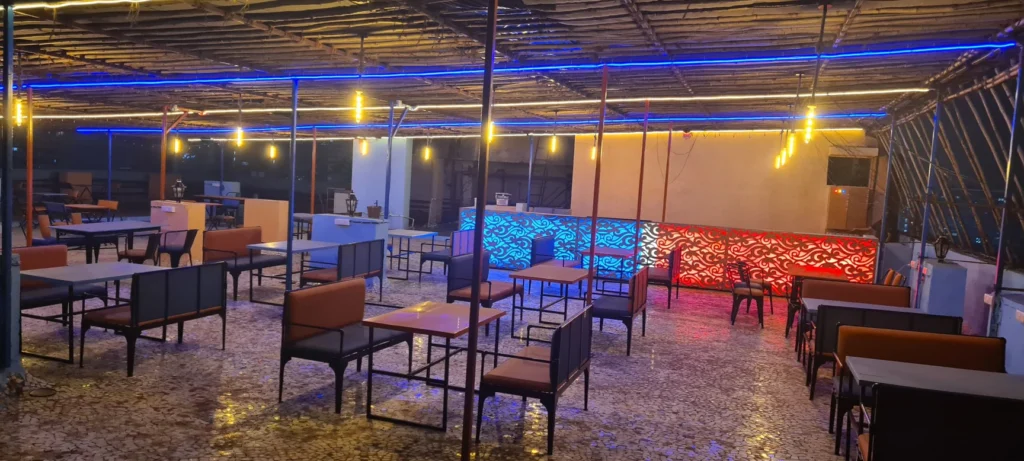 skyhigh the rooftop lounge in BKC