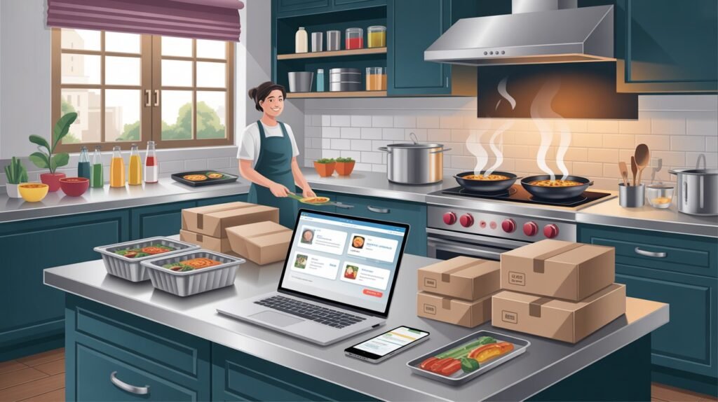 How To Start Cloud Kitchen From Home