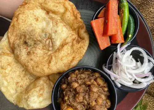 Chole Bhature - Delhi Special Food